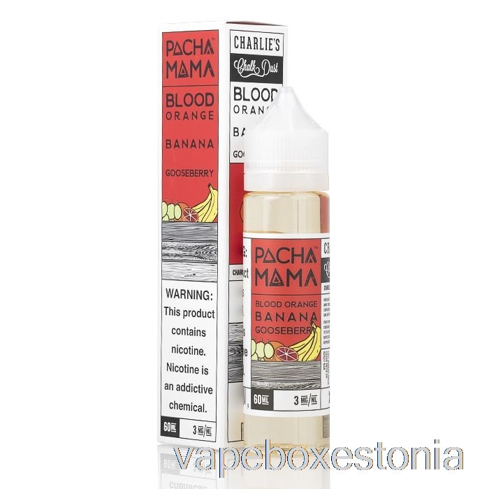 Vape Box Estonia Vereapelsin Banaan Karusmari - Pachamama - 60ml 3mg